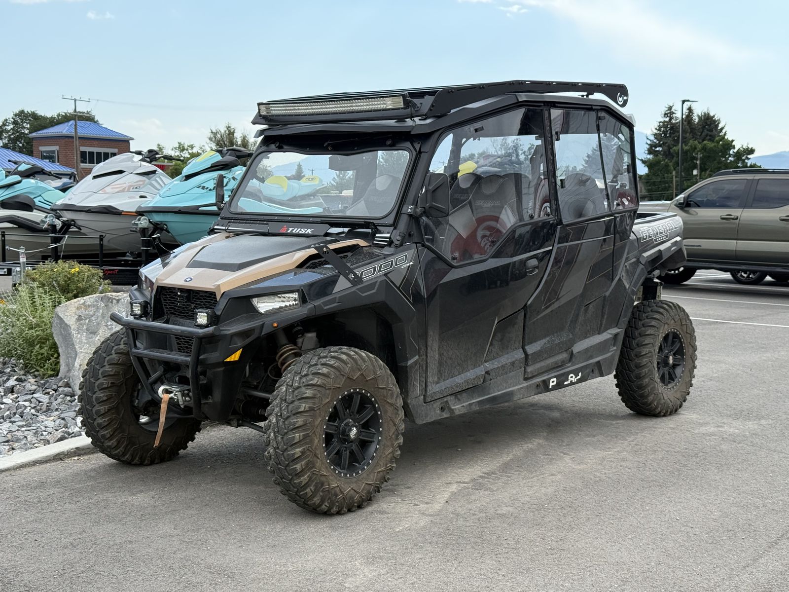 2019 POLARIS GENERAL 4 1000 BLACK - UP44333
