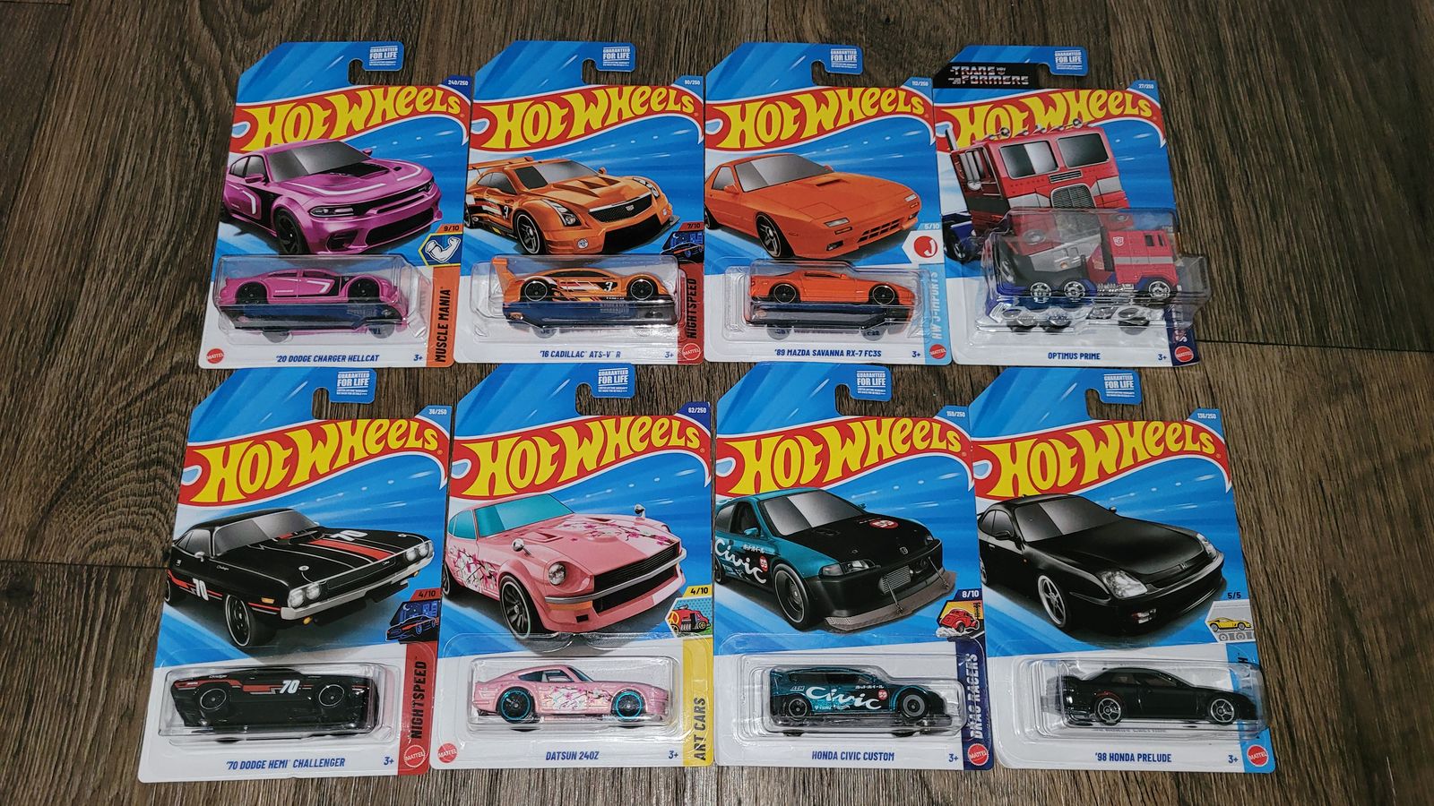 Hot wheel cars