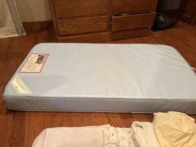 Cradletyme Classica III Crib Mattress - Dual Zone Foam, Antibacterial Cover, crib sheets