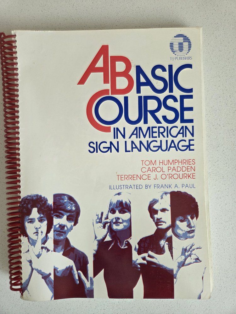 American sign language book