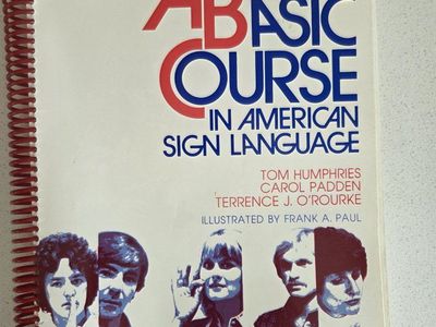 American sign language book
