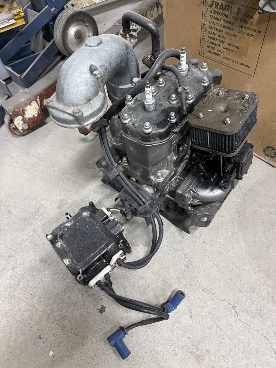 Kawasaki 650 Engine, Running