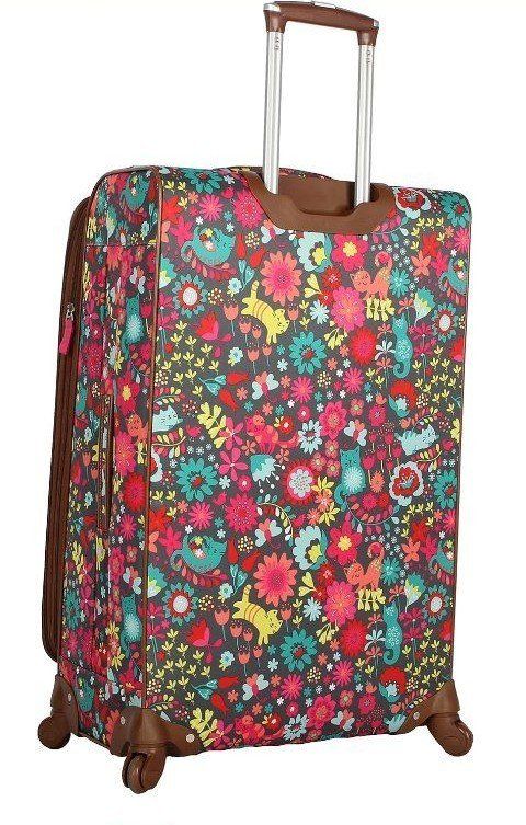 LilyBloom LuggageSoftside Expandable Double Wheels