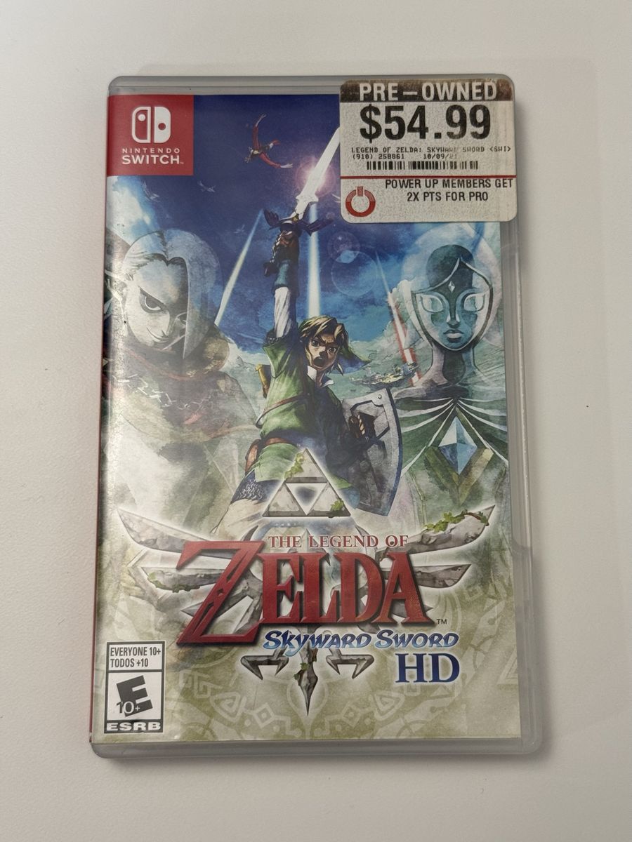 Nintendo Switch Game / Zelda Skyward Sword HD