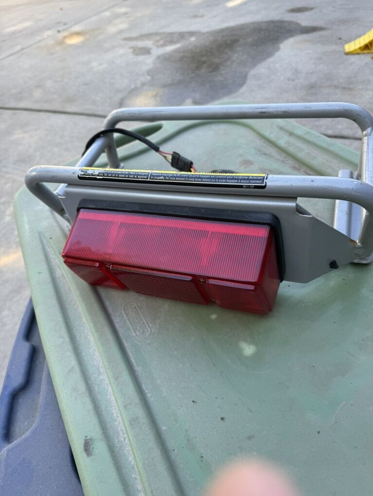 Powder special Rack/brake Light