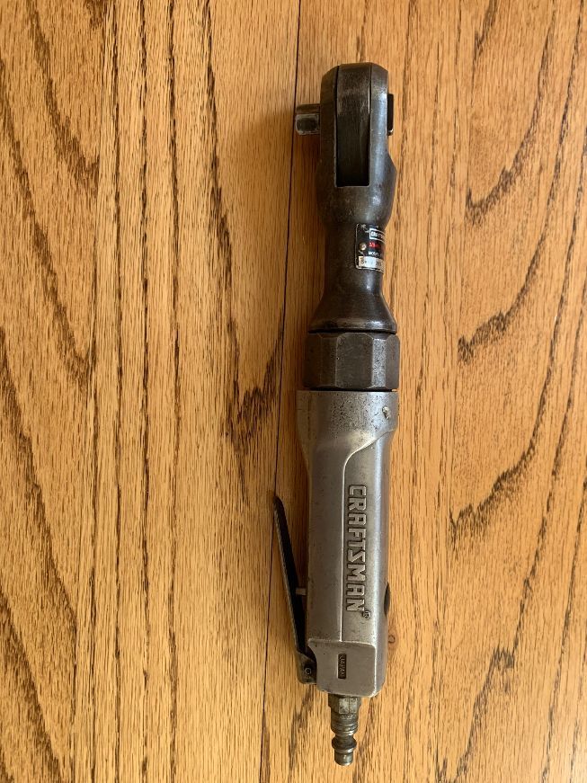 VINTAGE CRAFTSMAN 3/8” DRIVE REVERSIBLE AIR RATCHET Pneumatic Tool #9-1999920