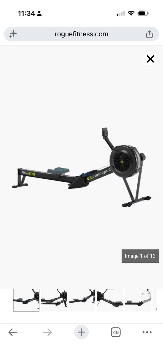 Concept2 RowErg Indoor Rowing Machine with PM5 Monitor