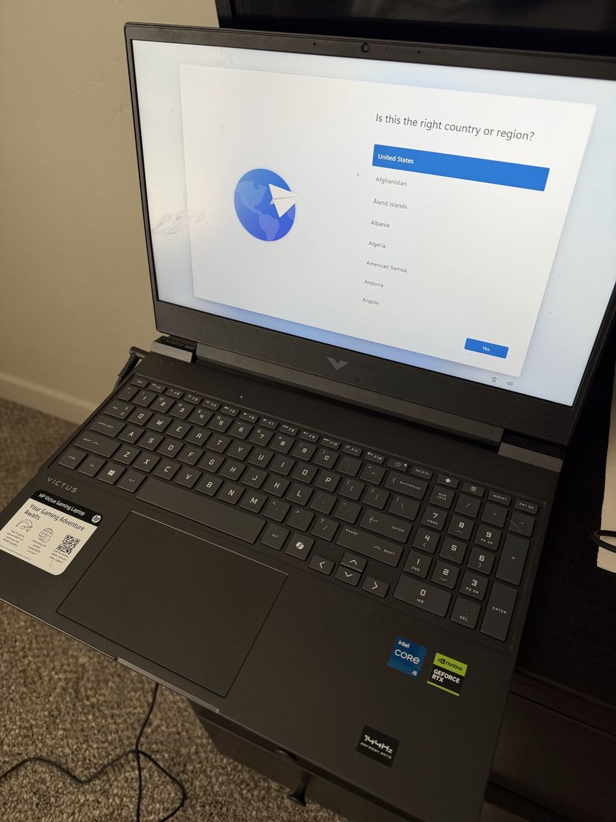 HP Victus Gaming Laptop