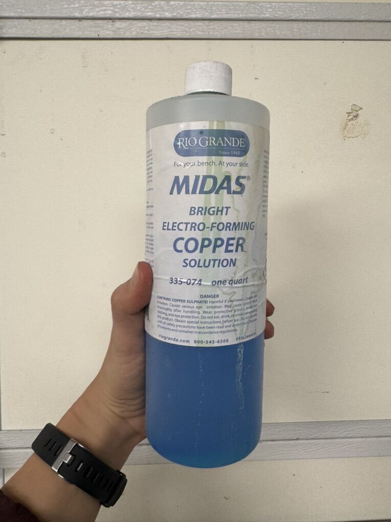 Free Electro forming copper solution