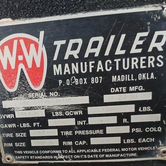 Great reconditioned cargo trailer