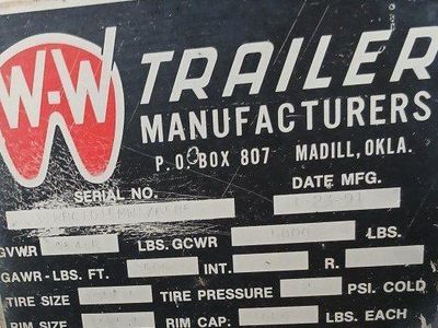 Great reconditioned cargo trailer