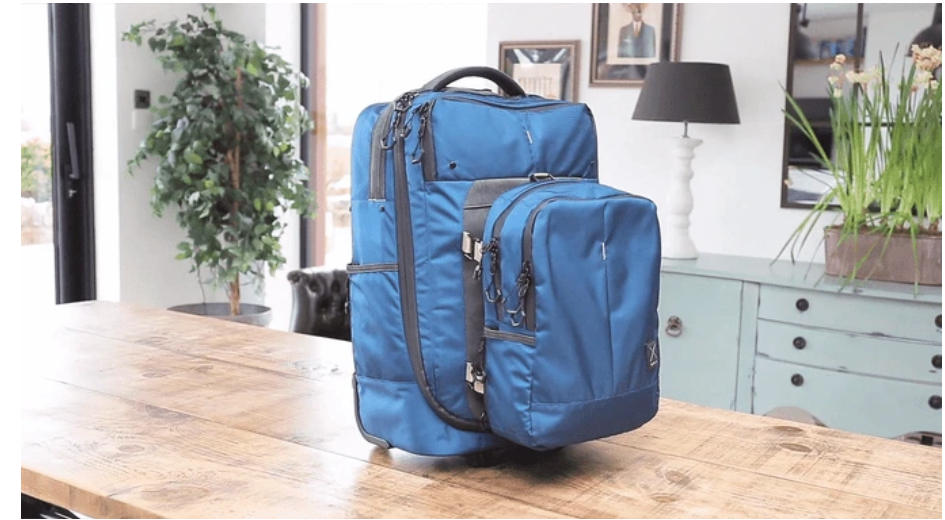 Slightly Used Cabin X ONE Hybrid Carry-On Suitcase Trolley Backpack & Day Bag