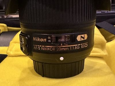 Nikon AF-S NIKKOR 20mm f/1.8G ED Nano Crystal Coat Lens