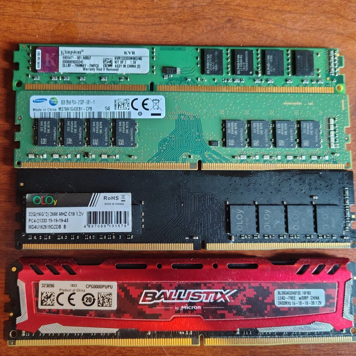 PC desktop Ram