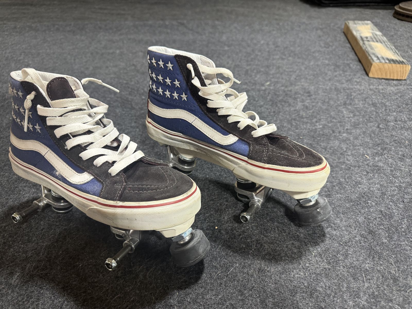 Vans Custom Roller Skates Sz 5.5 (M)