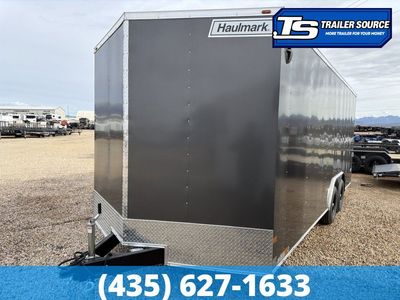 8.5x20 Haulmark Passport DELUXE Enclosed Cargo Trailer - 7'0" Interior - 10K GVWR Dovetail