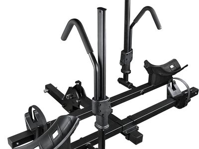 Rambo brand E Bike hitch mount rack