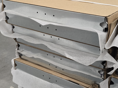 Leftover: New 18x8 White Garage Door + Hardware