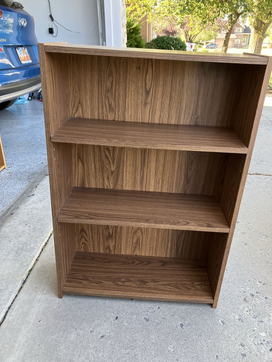 Assorted Wooden Bookcases and Shelving Units
