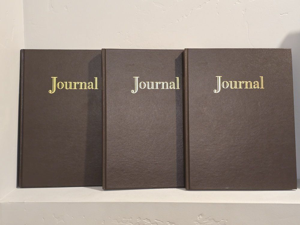 3 Hardcover Journals (Bookcraft)