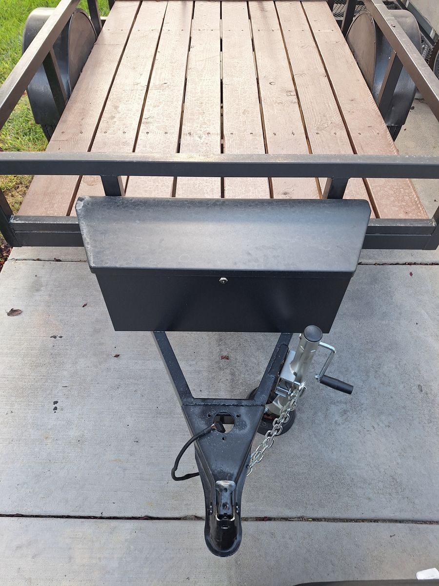 5x8 single axle trailer