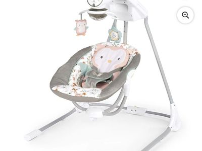 New Ingenuity Baby Swing-Pink