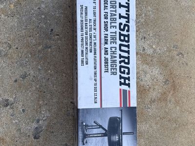 NEW; Harbor Freight-Pittsburgh Brand Portable Tire Changer Changing Machine
