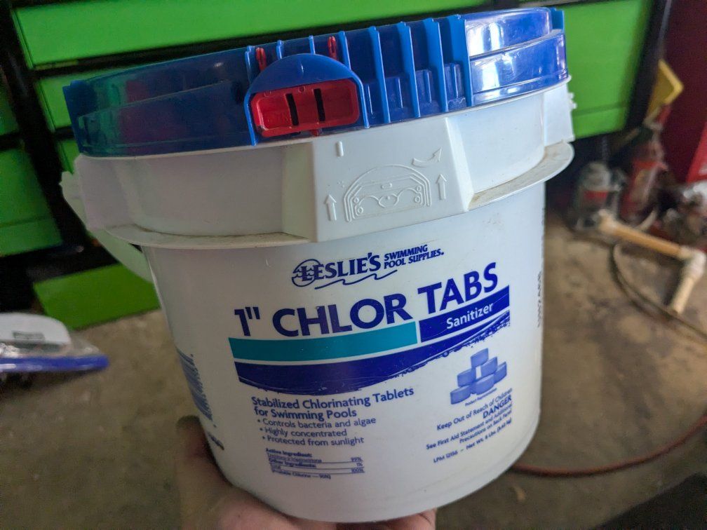 7lbs chlorine tablets swimming pool spa 1 in 5 8 3