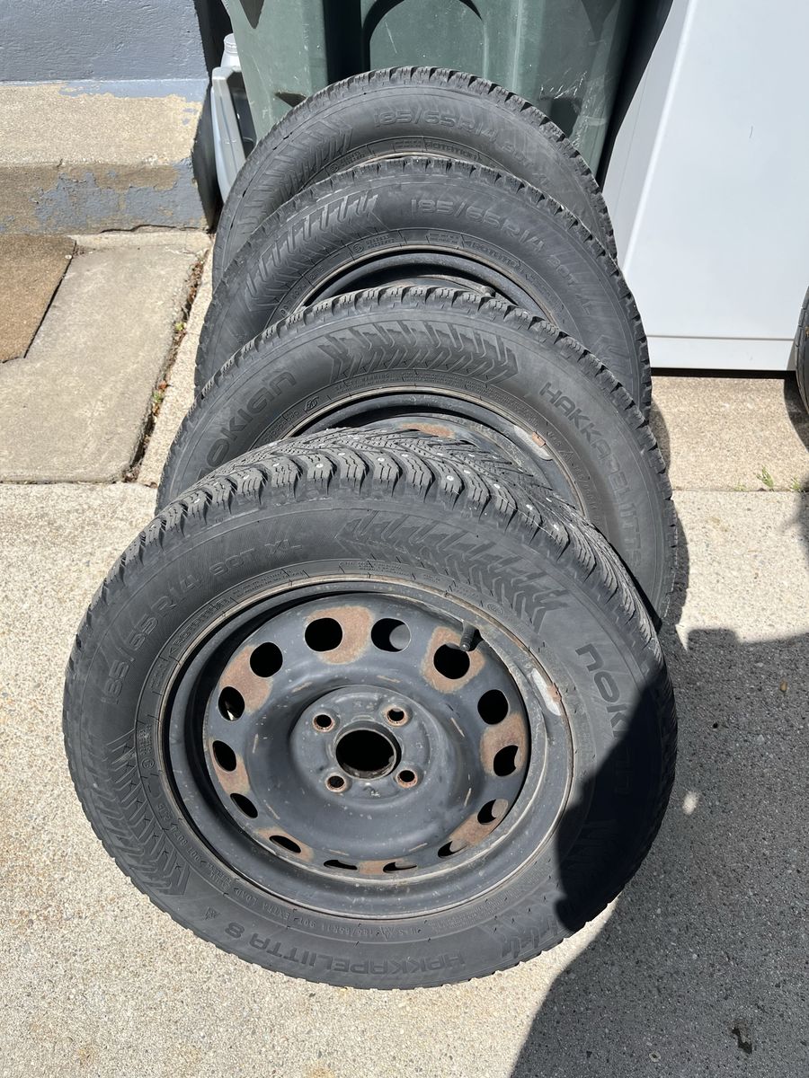14 inch steel rims with 4x100 bolt pattern