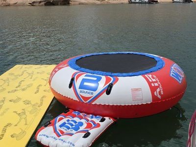 WOW Sports Inflatable Air Bounce Jump Island