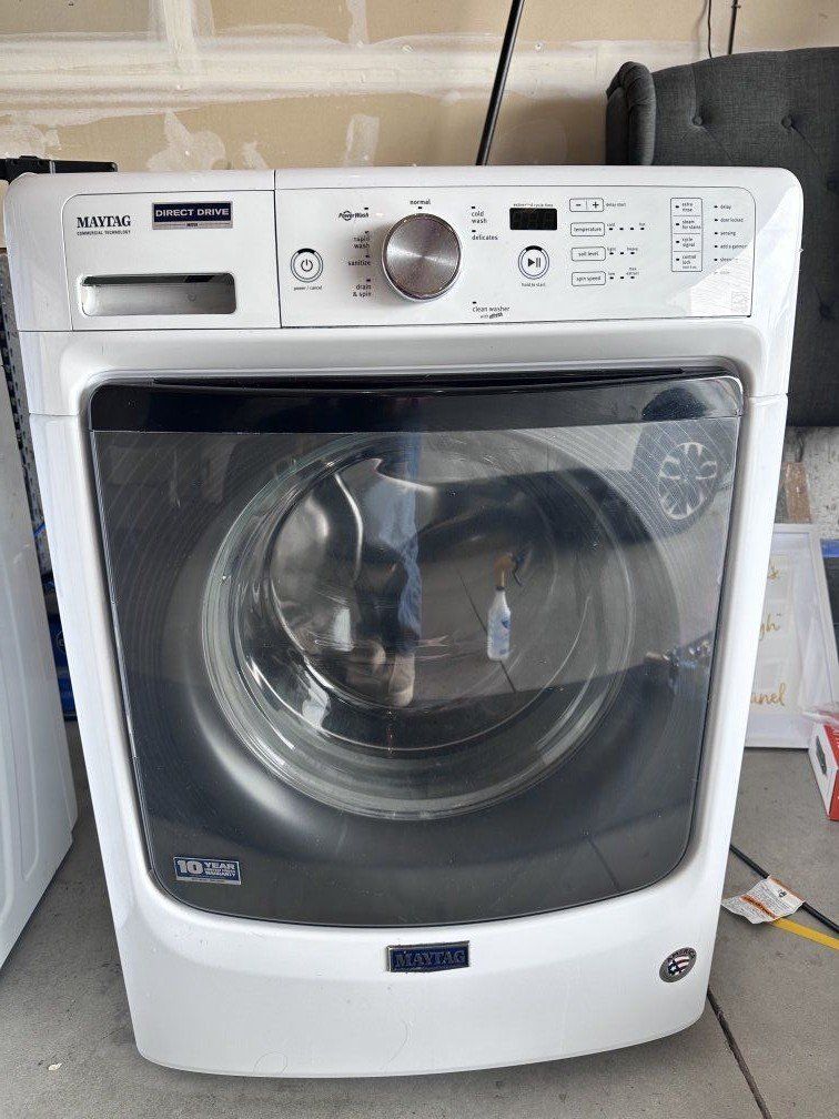 Front Load Washer & Dryer Set (Maytag + LG) –