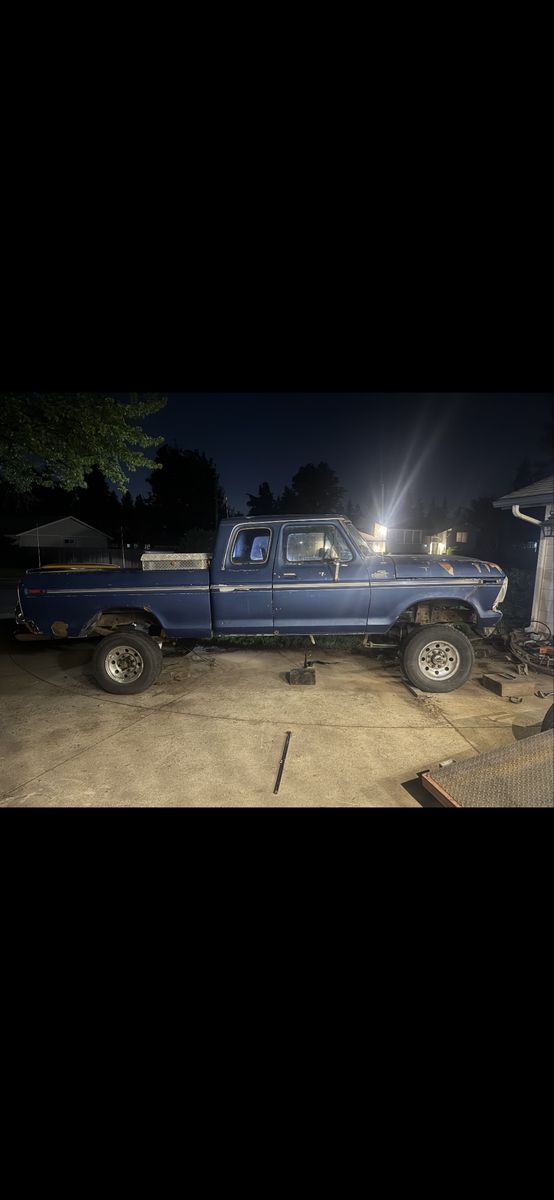 1978 4x4 F150 Supercab Short Bed