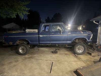1978 4x4 F150 Supercab Short Bed