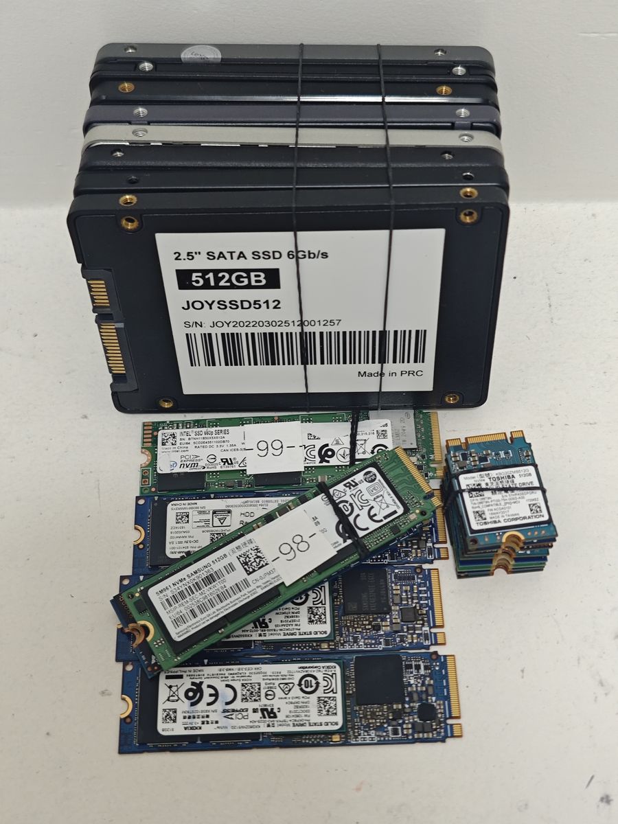 512G NVME / SATA Drives | Health> 95% | $55 each firm