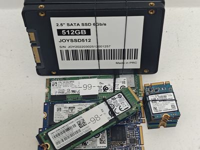 512G NVME / SATA Drives | Health> 95% | $55 each firm