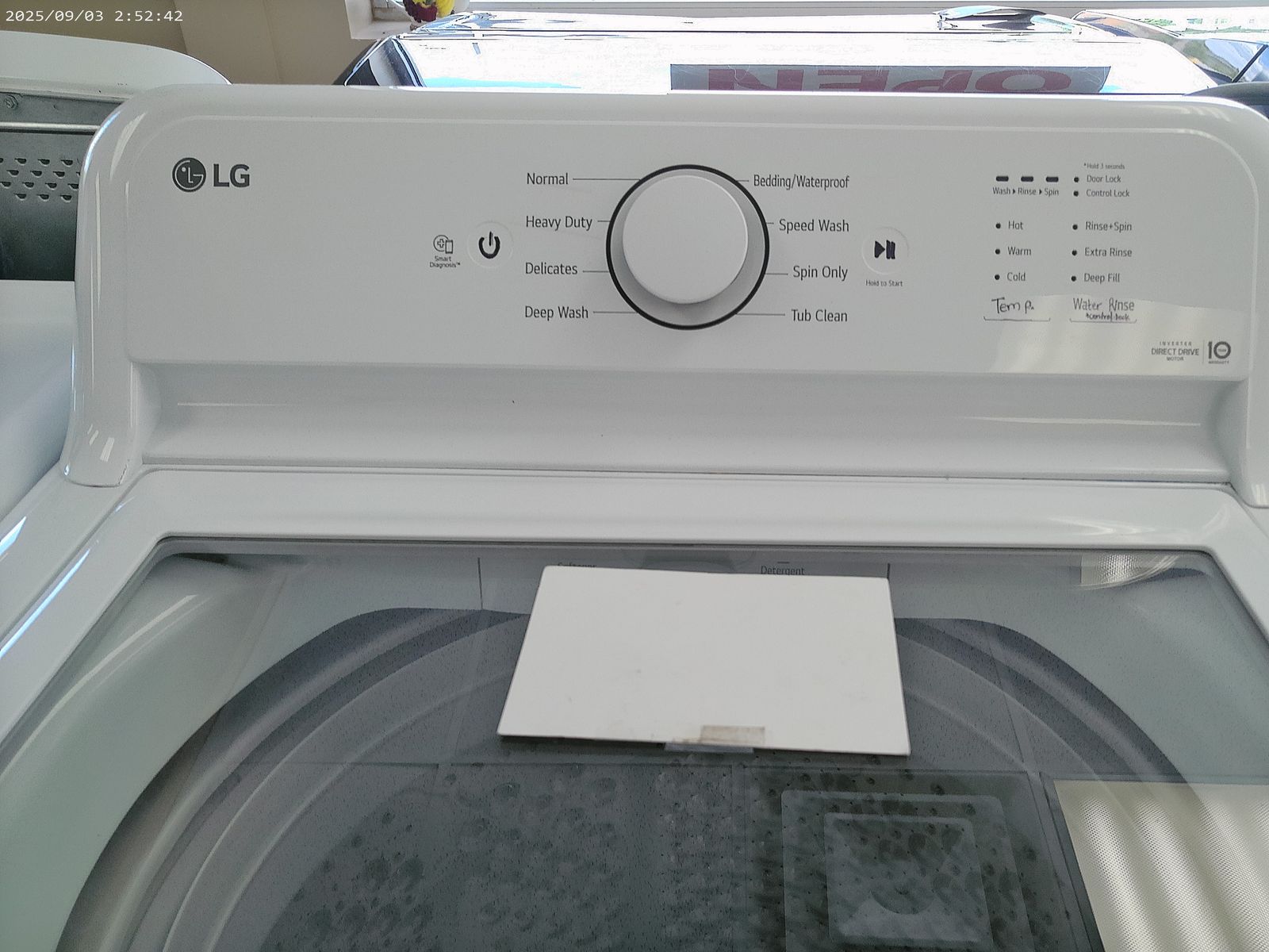 Like New LG Top Load Washer~With Agitator~90 Day Guarantee