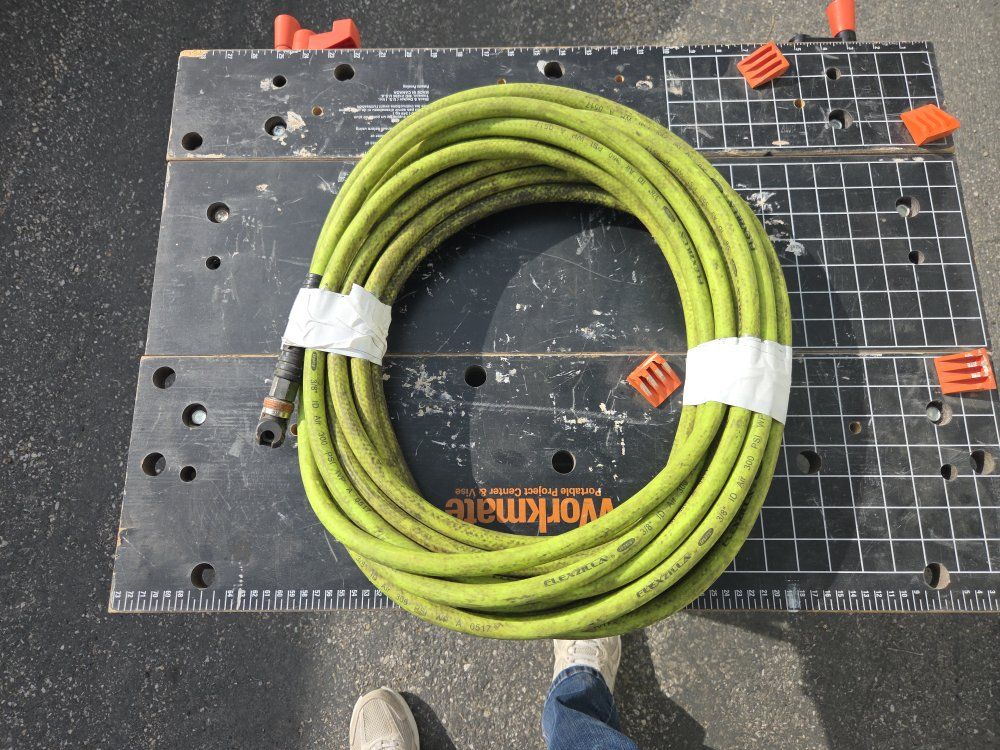 Lot of three good air hoses/ air wrench