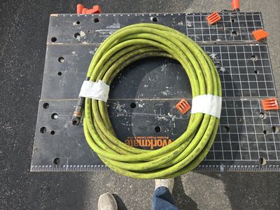 Lot of three good air hoses/ air wrench