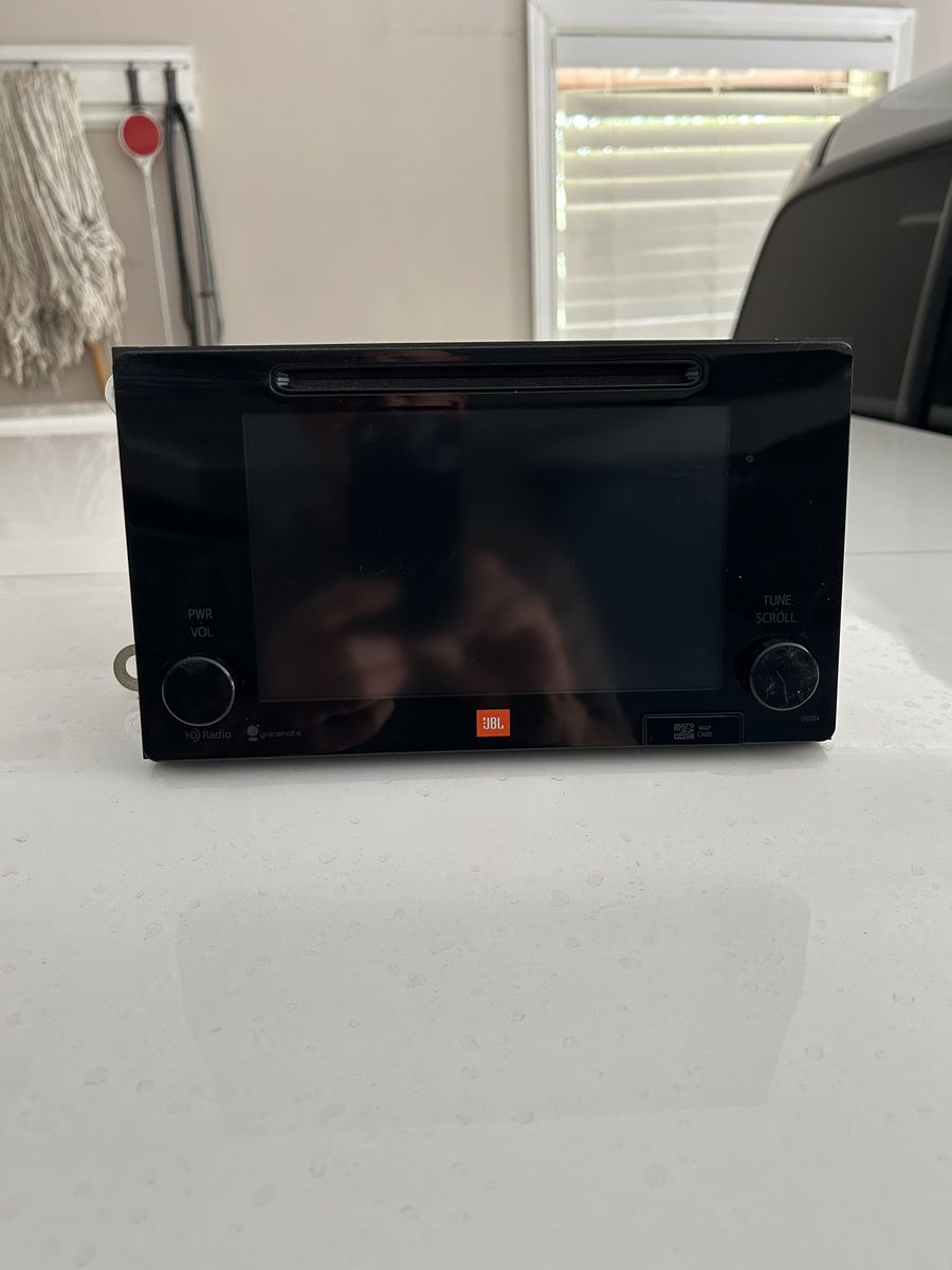 2016 Toyota Tacoma JBL head unit