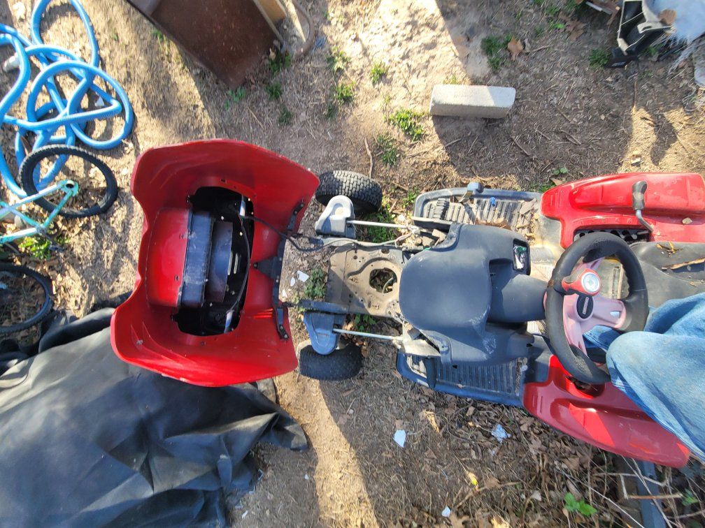 Craftsman riding lawn mower frame