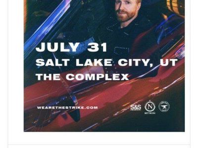 The Strike concert ticket on July 31st $30.