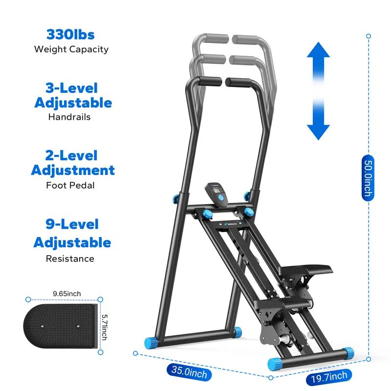 MERACH Vertical Climber & Stair Stepper