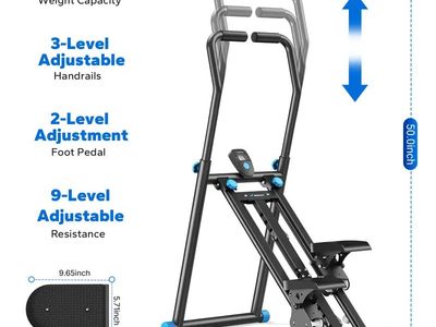 MERACH Vertical Climber & Stair Stepper