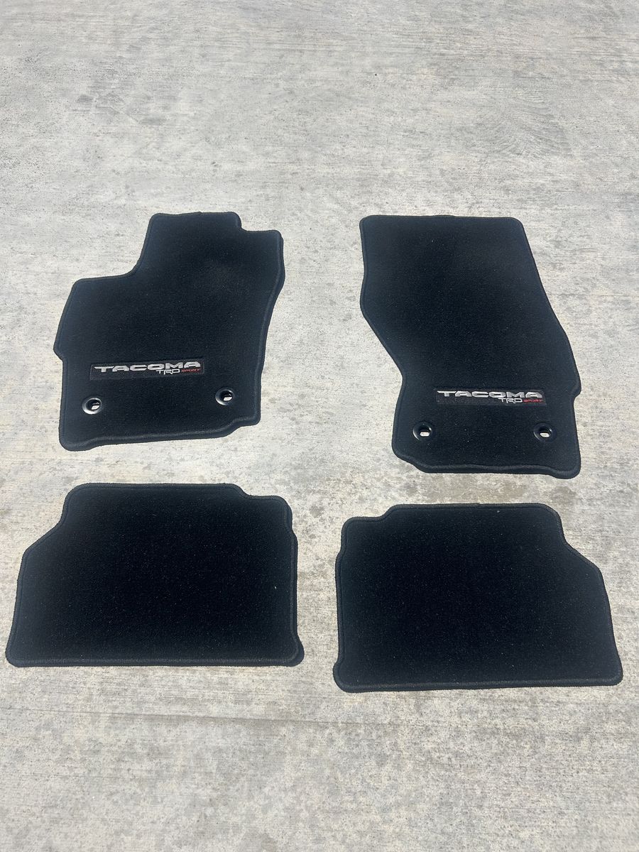 5th Gen Toyota Tacoma floor mats OEM