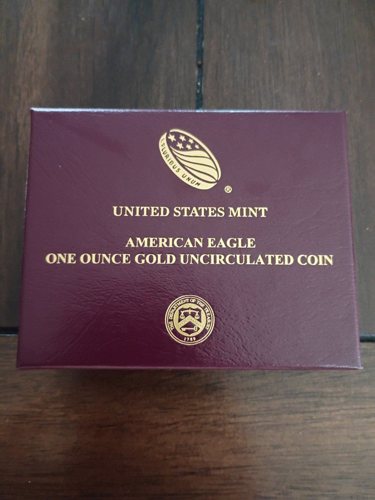 2020 American Eagle One Ounce Gold Uncirculated Coin US Mint w/ COA & Box