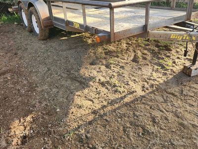 Big tex flatbed trailer utility/car hauler