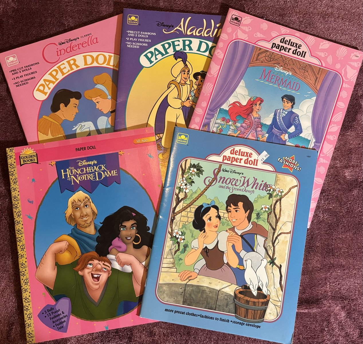 Disney Vintage Paper Dolls collection