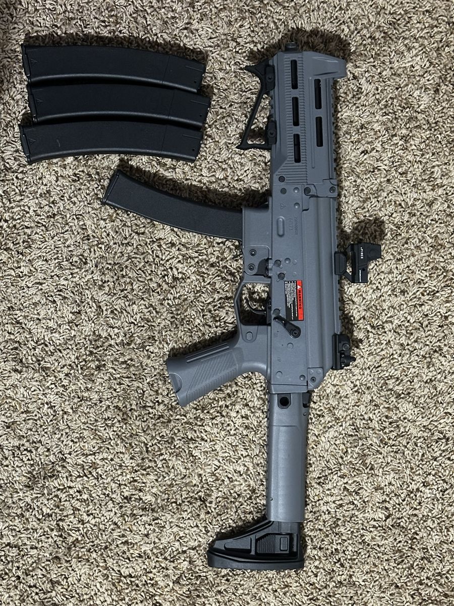Gray PP20K AEG Airsoft Gun