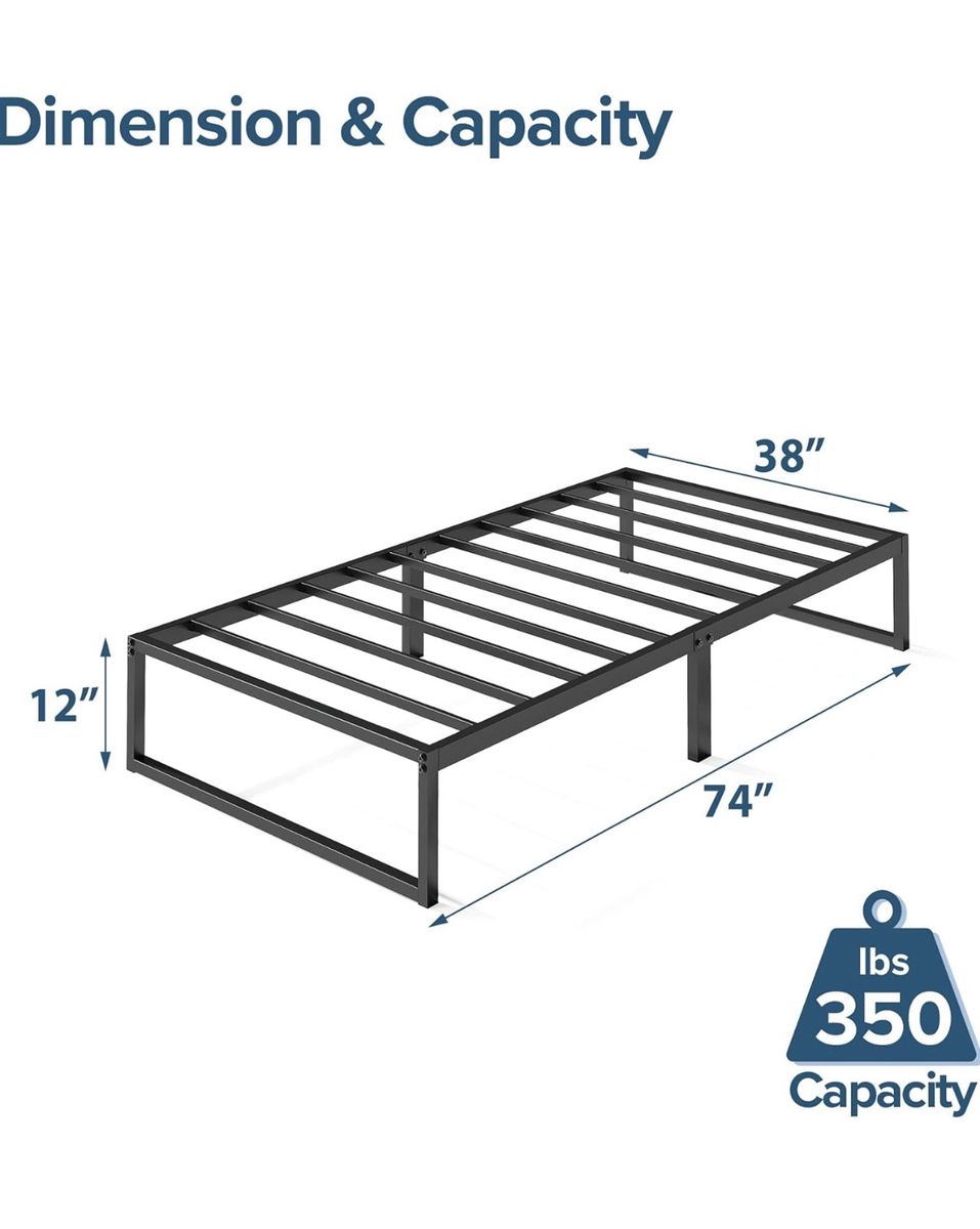 Twin Metal Bed Frame