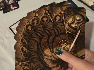 Steampunk Tarot Deck (78 Cards)